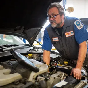 One of our ASE techs