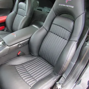 Recovered Corvette seats