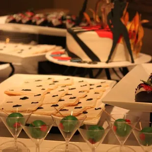 James Bond Party... these are all gluten free!