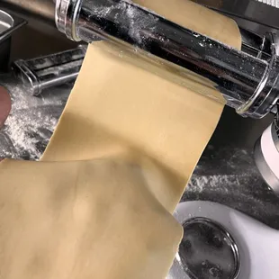 This is not silk. This is beauty of mixing Italian 0.0 flour, semolina flour, and all-purpose flour.