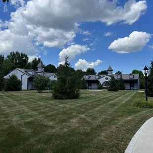 Shadwell Farm, touring the breeding area and immaculate grounds
