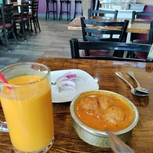 Yummy mango lassi