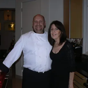 Chef Steve and Event Planner Carol Ann