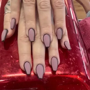 Comic book nails by Tran