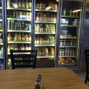 Drinks and prepared items