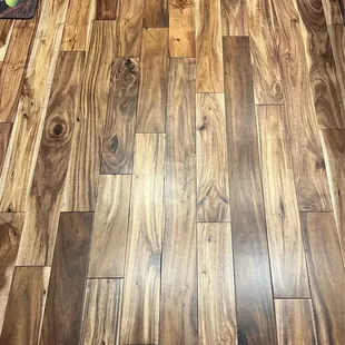Completed floor