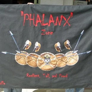 Custom flag with Embroidery and sublimation.