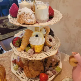 Delicious food stack