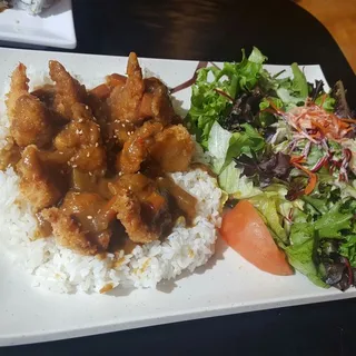 Panko Shrimp Curry Entree