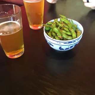 Garlic Edamame