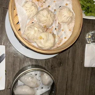 Steamed Taro Dumplings, Shanghai Dumplings