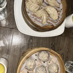 Veg soup dumplings, Steamed Vegetable Dumplings