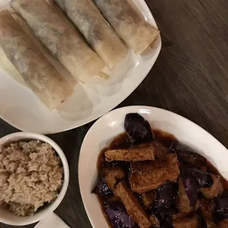 11. Eggplant Tofu Garlic Sauce