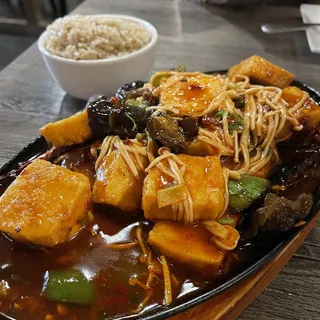 25. Sizzling Tofu