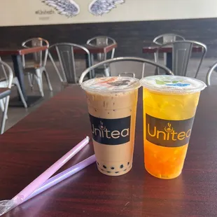 Coffee milk tea and Pachango Tea