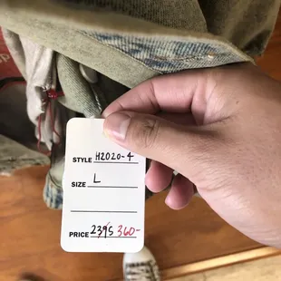 Crazy but the jacket was beautiful