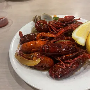 Sunday date nights must always include crawfish