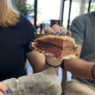Huge sandwiches