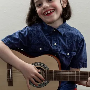 We love guitar lessons!