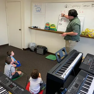 Our students are learning so much in the Little Shakers Group Classes!