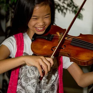 The violin is such a fun instrument to learn!