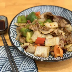 Mongolian Cumin Lamb