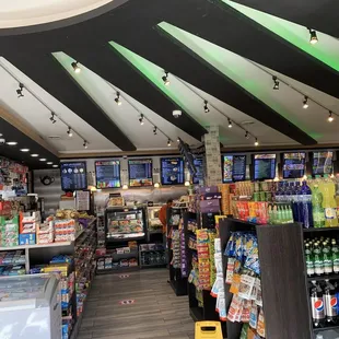 he inside of a convenience store