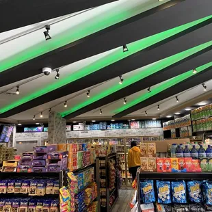 he inside of a grocery store