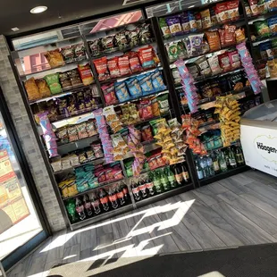 he inside of a grocery store