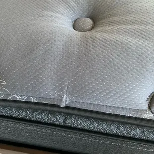 First mattress delivered..Torn and stained