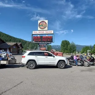 Having to trailer my bike on our big out west trip because of the lack of professionalism at Lexington Motorsports