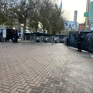 Right next to Bart station exit