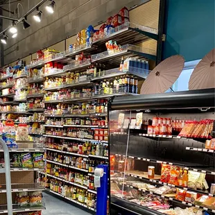 Various spices and sauces