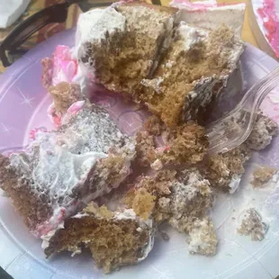 Is was dry and over baked cake