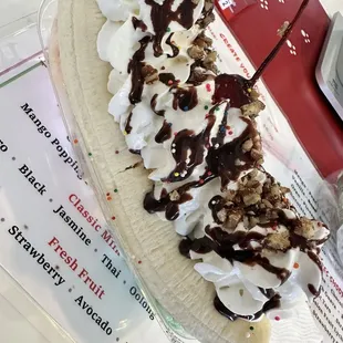 Banana split