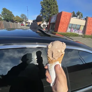 Rocky road ice cream  Rainbow ice cream