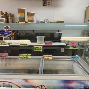 an ice cream shop