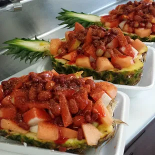 Las deliciosas Piñas Locas.