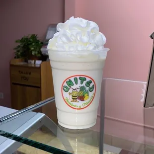 vanilla milkshake