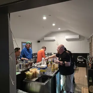 Bar from the back