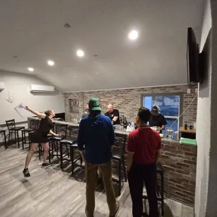 Bar from the front