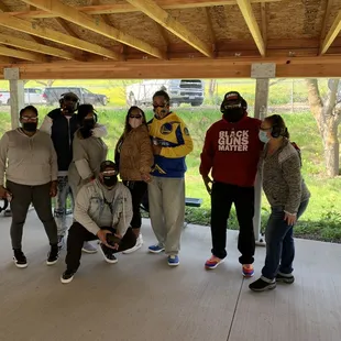 Our crew that day. It was my birthday and we had a blast .