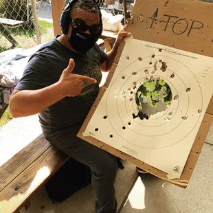 First time with my tactical shotgun