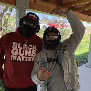 Black guns matter. Lol