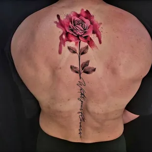 Experience the vibrancy of Christy Lumbergs' super colorful traditional style floral and flowers watercolor style.