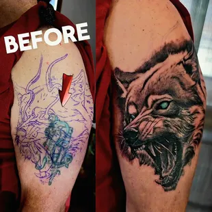 Out with the old, in with the wolf! Transforming tattoos and lives with artist Sole. Say goodbye to regrets and hello to a fresh start.