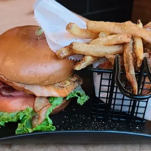 Salmon BLT