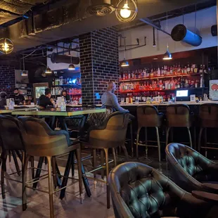 The bar
