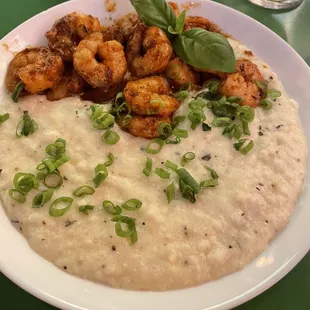 Shrimp and grits was very delicious