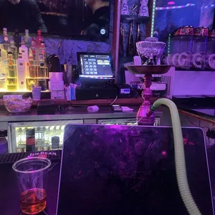 Hookah and shots